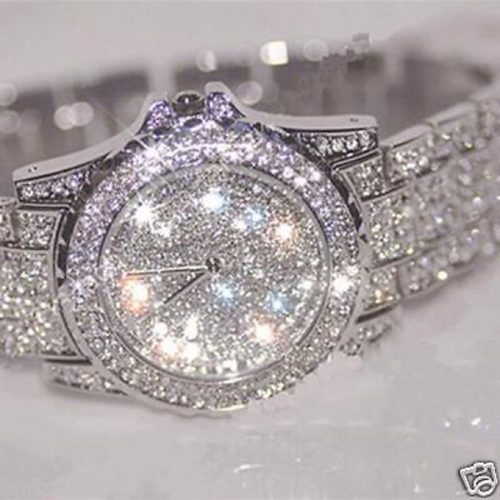 Crystal Rhinestone Lady Quartz Watch - Picture 5 of 5